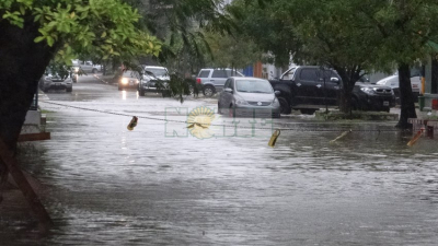 En Resistencia cayeron más de 120 milímetros y se espera descenso de temperatura
