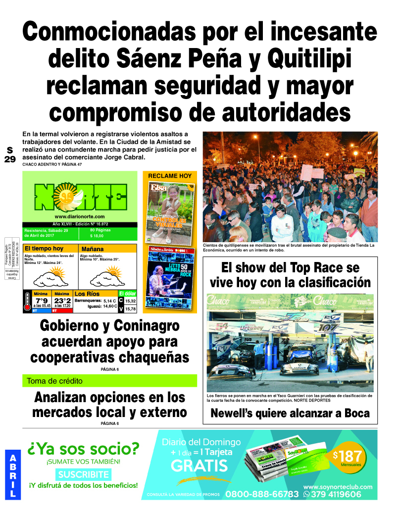 Edición del 29.04.17