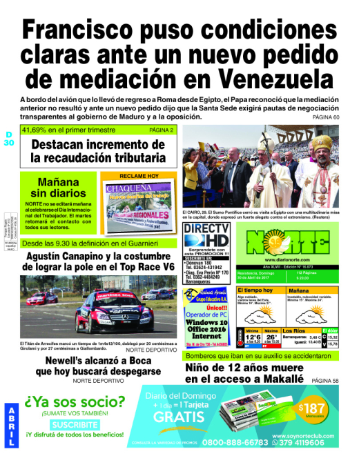 Edición del 30.04.17