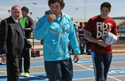 Lauro y Dahlgren, máximas figuras del Nacional de mayores de atletismo en el Jaime Zapata