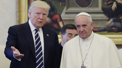 Francisco pidio a Trump que trabaje por la paz