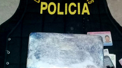 Detuvieron en Charata a ciudadano paraguayo con más de un kilogramo de cocaína