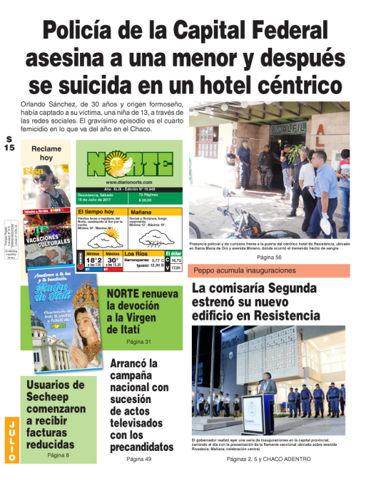 Edición del 15.07.17
