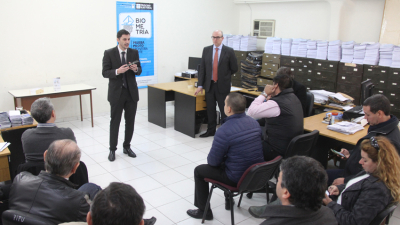 Presentaron el sistema biométrico que permitirá validar la identidad del elector