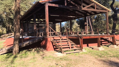 El parque de Pampa del Indio listo para recibir a los fieles