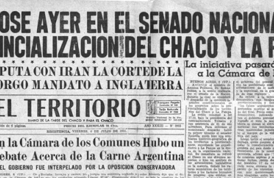 66 años de la provincialización del Chaco
