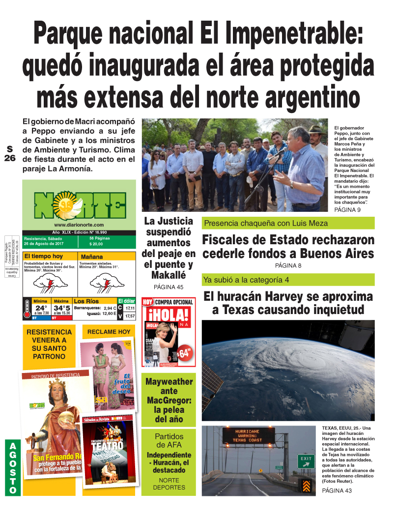 Edición del 26.08.17