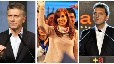 Macri, Cristina y Massa suspendieron actos partidarios en el final de la campaña por caso Maldonado
