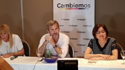 Frigerio llegó a Resistencia para apoyar a los candidatos de Cambiemos