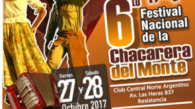 Invitan al Festival Nacional de la Chacarera del Monte