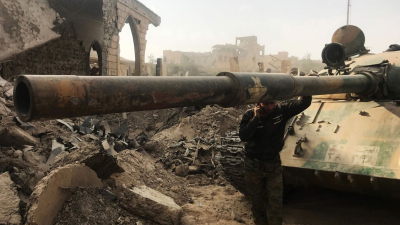 Fuerzas antiyihadistas se dirigen hacia la frontera entre Siria e Irak