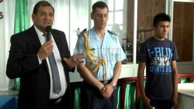 Un joven de San Bernardo, ahijado del Presidente Macri fue bautizado en Charata