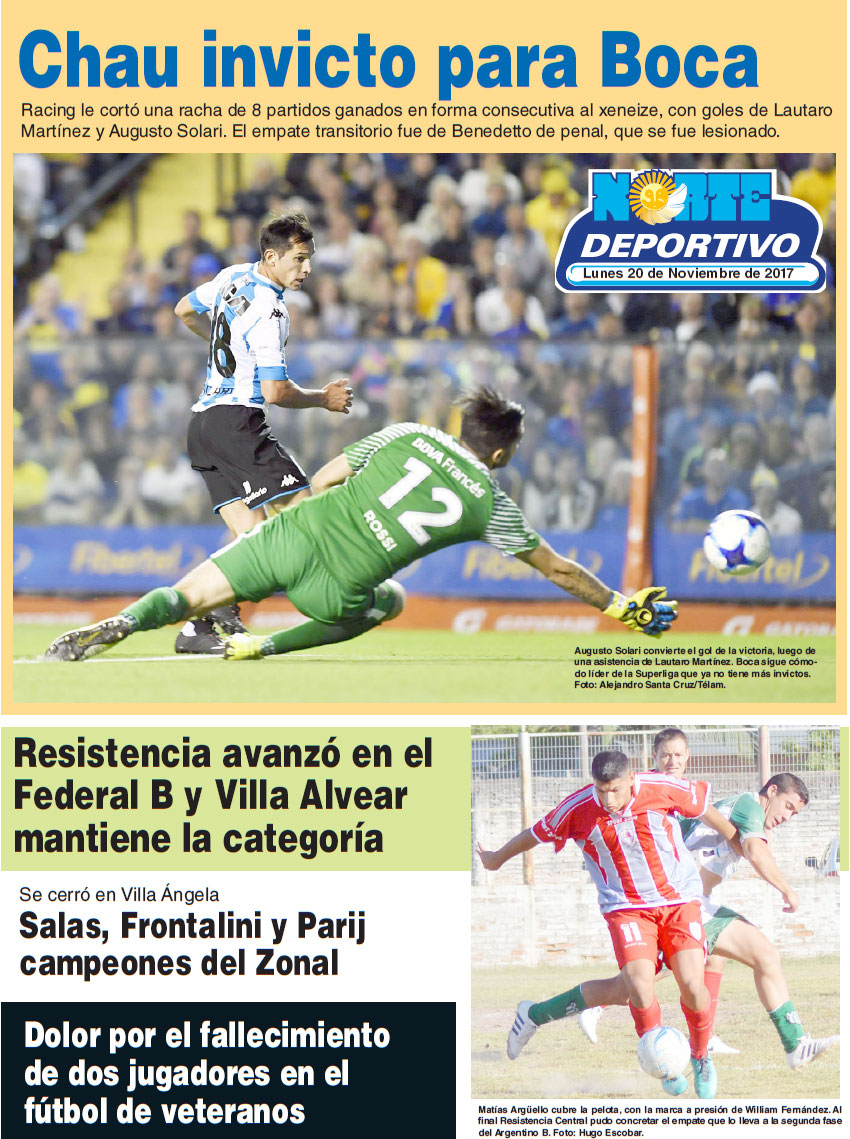 Chau invicto para Boca
