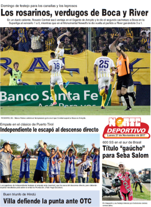 Los rosarinos, verdugos de Boca y River
