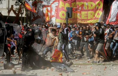 Otra jornada de máxima tensión en la Ciudad de Buenos Aires por el rechazo a la reforma previsional