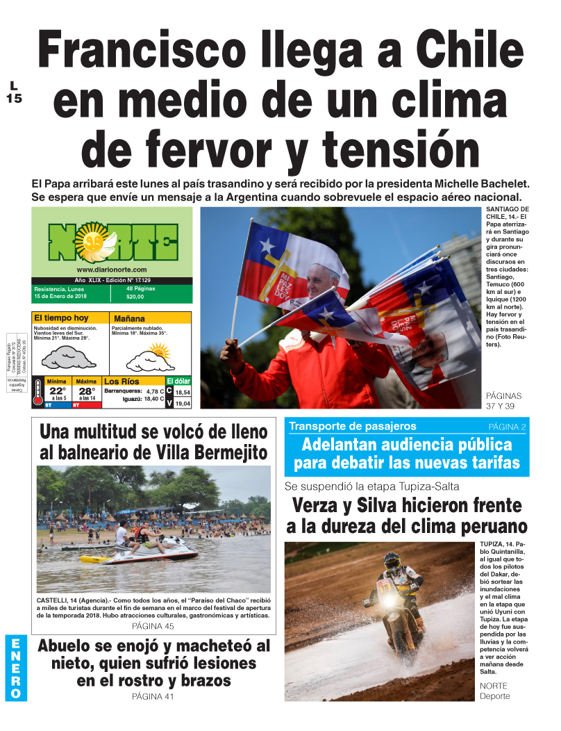 Edición del 15.01.18