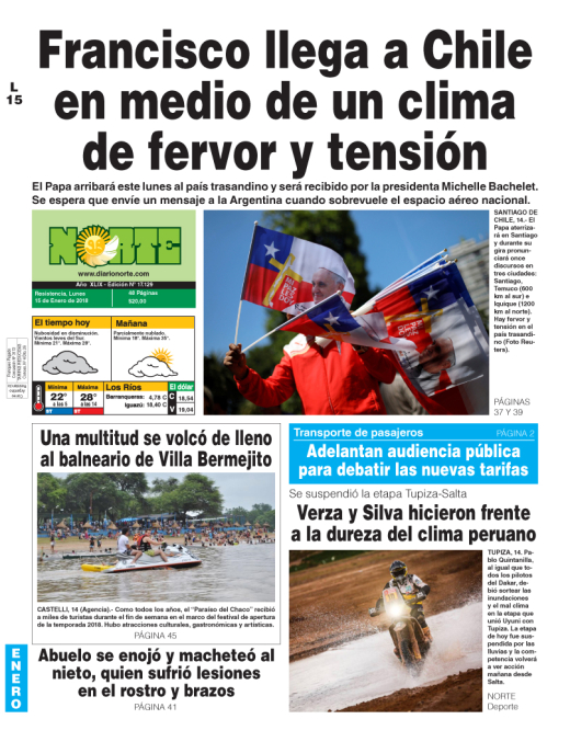 Edición del 15.01.18