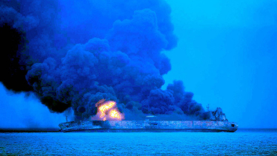 China: “Una marea negra cinco veces peor que la del Exxon Valdez”