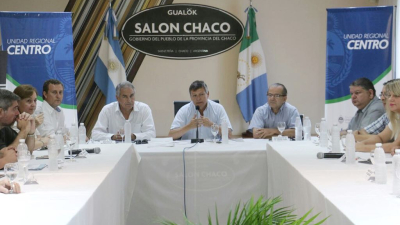 Peppo decretó el estado de emergencia hídrica, económica, productiva y social en el interior