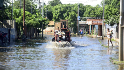 Declaran estado de emergencia en Asunción por inundaciones