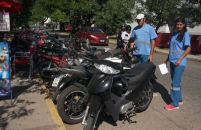Comienza a funcionar el estacionamiento medido para motos en Resistencia