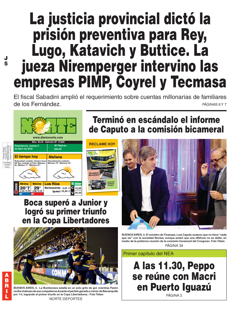 Edición del 05.04.18