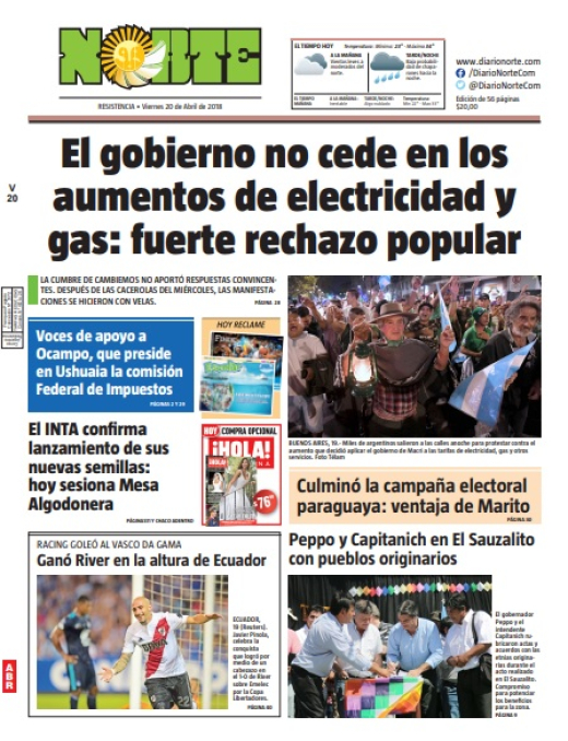 Edición del 20.04.18
