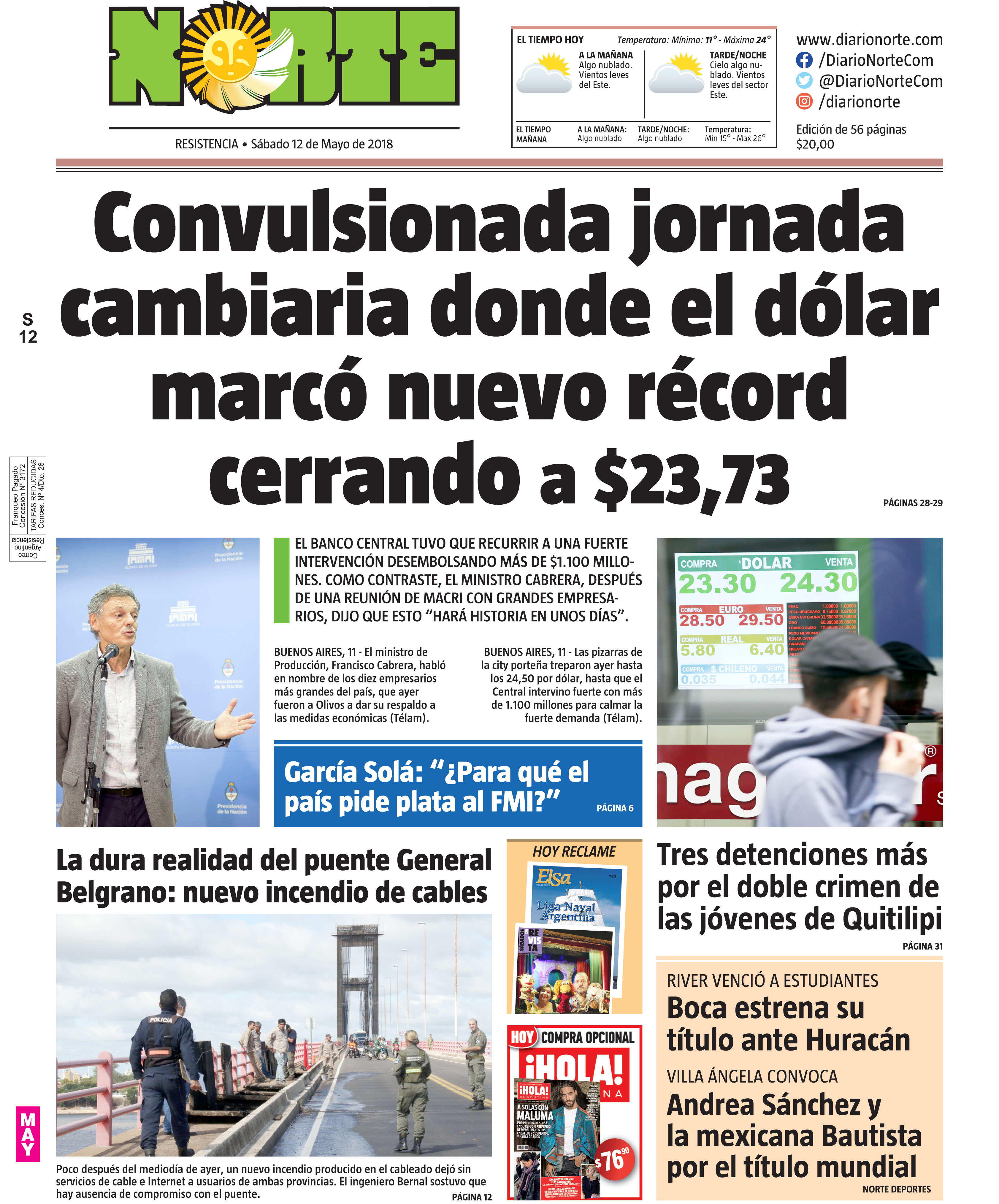 Edición del 12.05.18