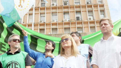 Vuelven a parar docentes, judiciales y agentes de la administración pública