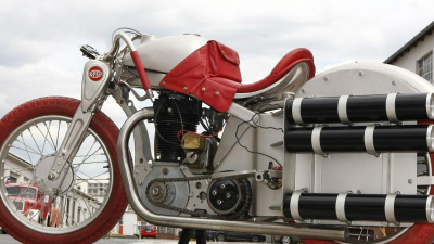 La moto cohete de Opel