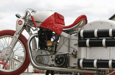 La moto cohete de Opel