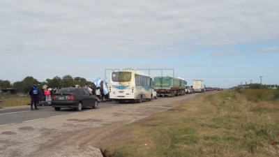 Atención conductores: hay corte parcial en la ruta nacional N° 11