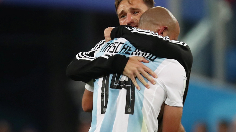 Mascherano y Biglia le dijeron adiós a la selección