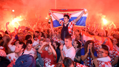 Locura en Zagreb, tras la clasificación a la primera final de Mundial de su historia