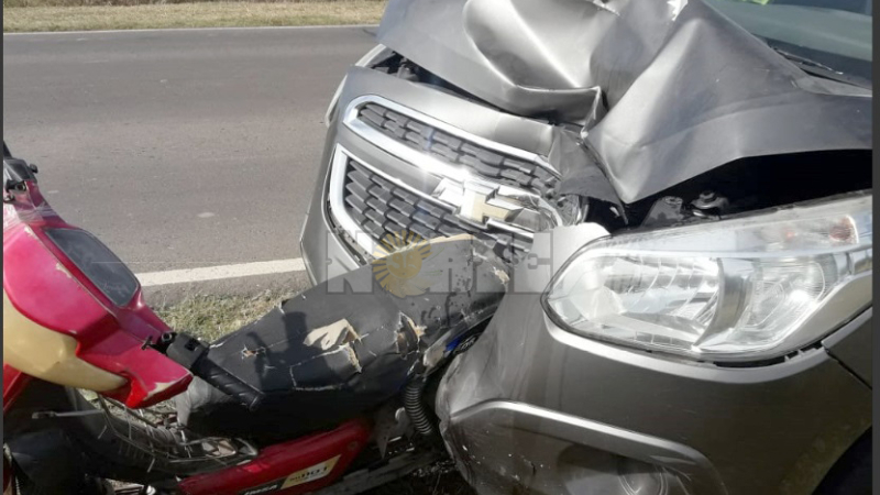 Un bebé murió en accidente rutero en el arranque de la Cabalgata de la Fe