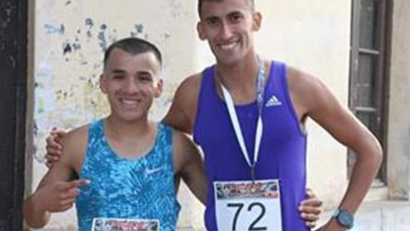 Galarza y Cisternas participaron del nacional de cross country