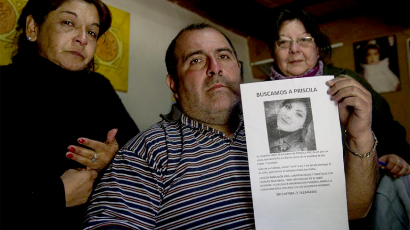 El padre de Priscila, la chica encontrada muerta en Tucumán: "No la reconocí, estaba desfigurada"