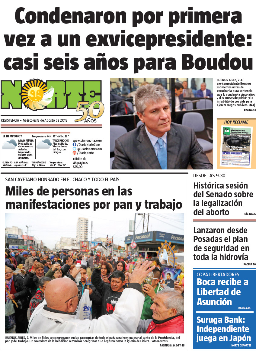 Edición del 08.08.18