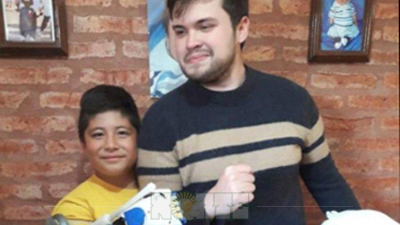 Gino Tubaro, el inventor solidario, entregó una prótesis en Charata