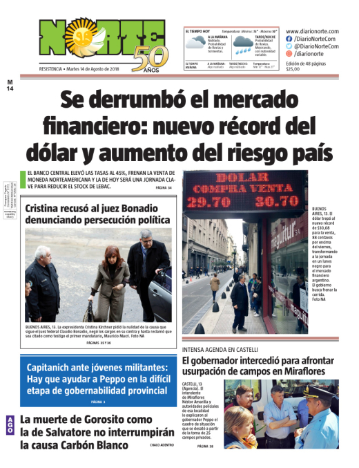 Edición del 14.08.18