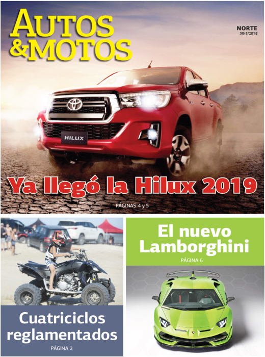 Ya llegó la Hilux 2019