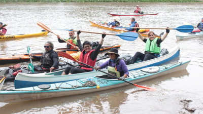 Tres ríos para una aventura: concluyó la travesía náutica grupal más larga del mundo