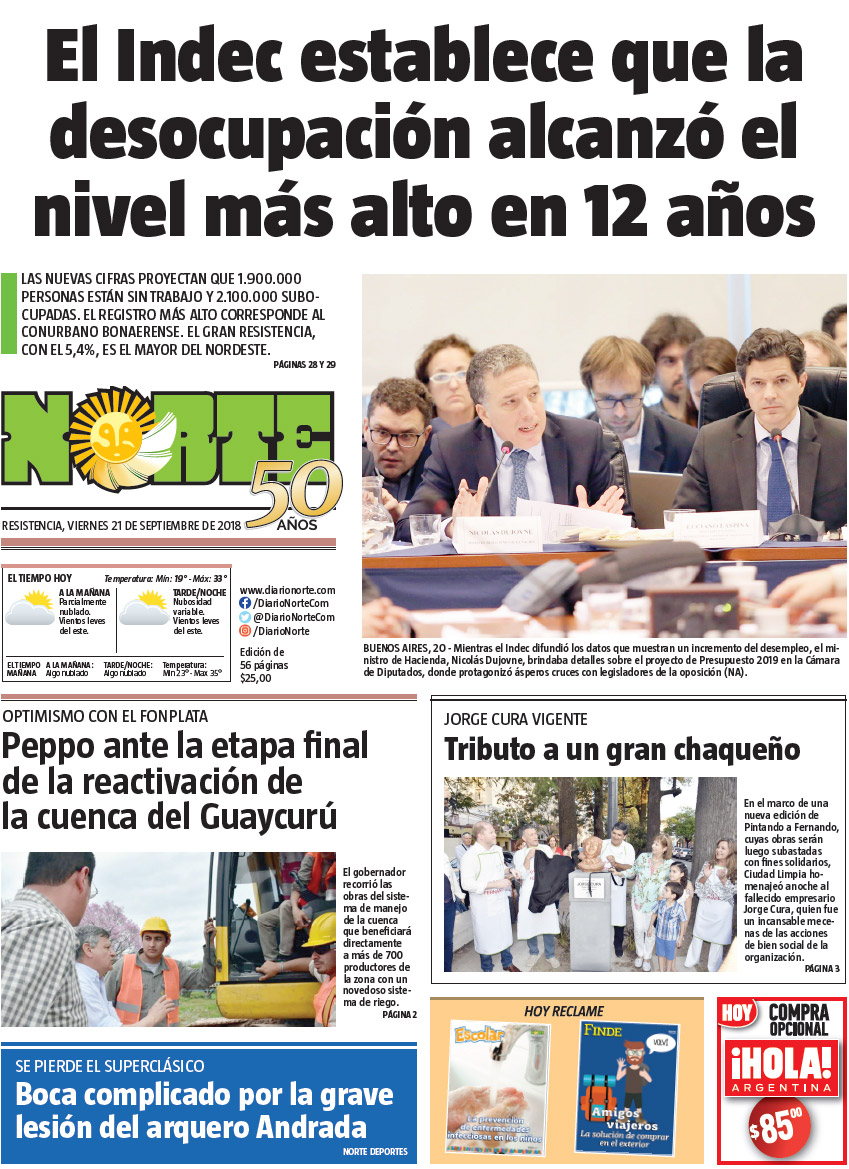 Edición del 21.09.18