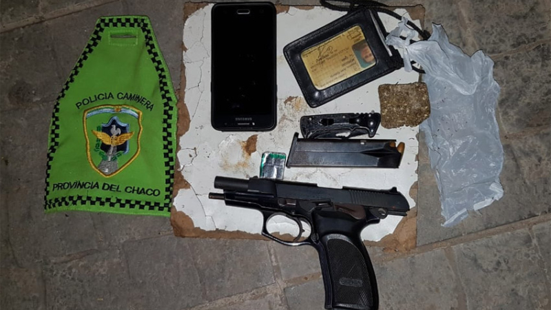 Cabo de la Federal detenido por intentar robar una bicicleta y hallaron marihuana en su poder