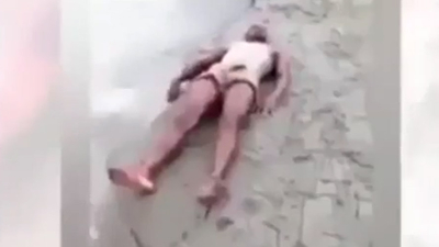 Es viral: quiso sacarse una foto "arriesgada" pero todo terminó de la peor manera