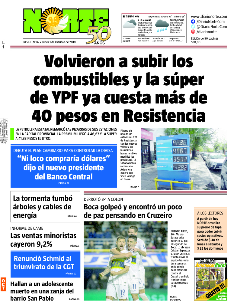 Edición del 01.10.2018