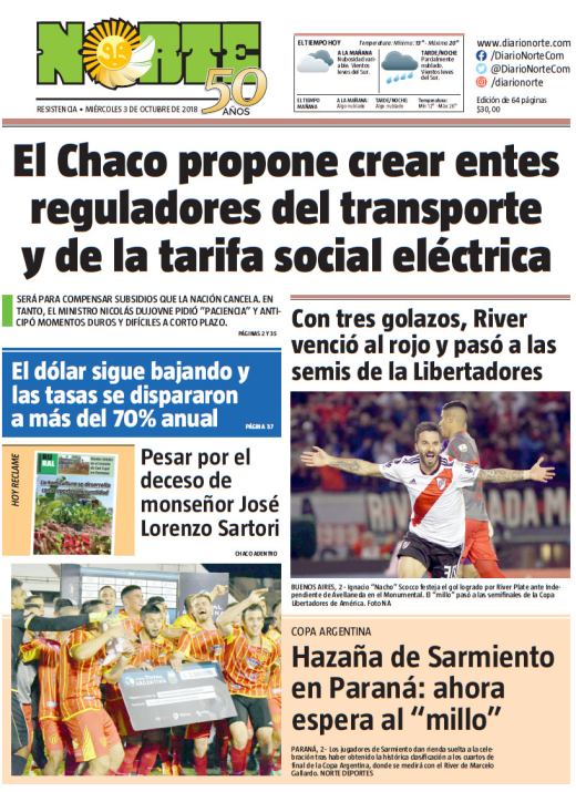 Edición del 03.10.18