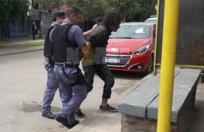 “Trapito” golpeó a su pareja y una testigo avisó a la policía