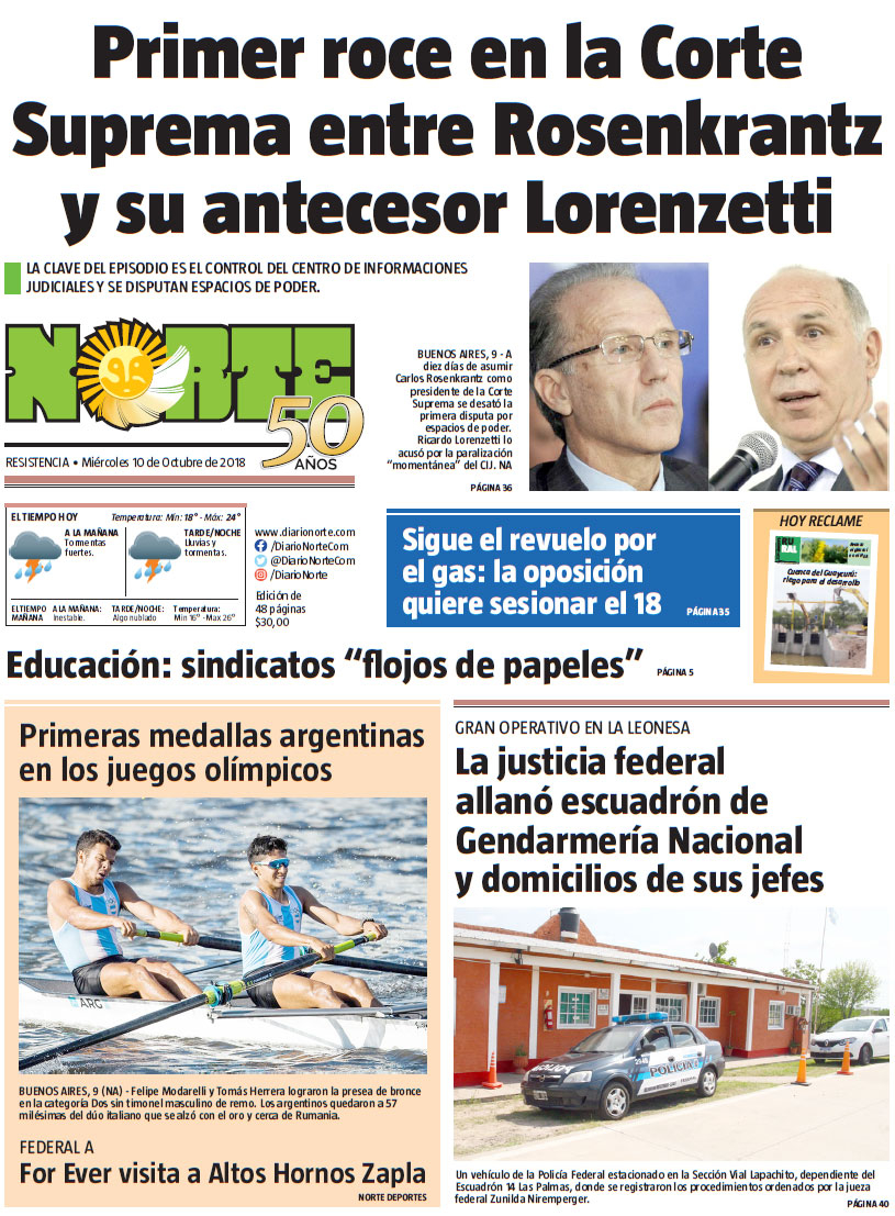 Edición del 10.10.18