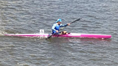 Medalla de bronce en kayak de velocidad para Valentín Rossi
